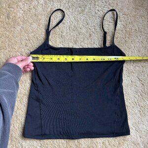 NWOT Lululemon square neck tank top - Black, Size S